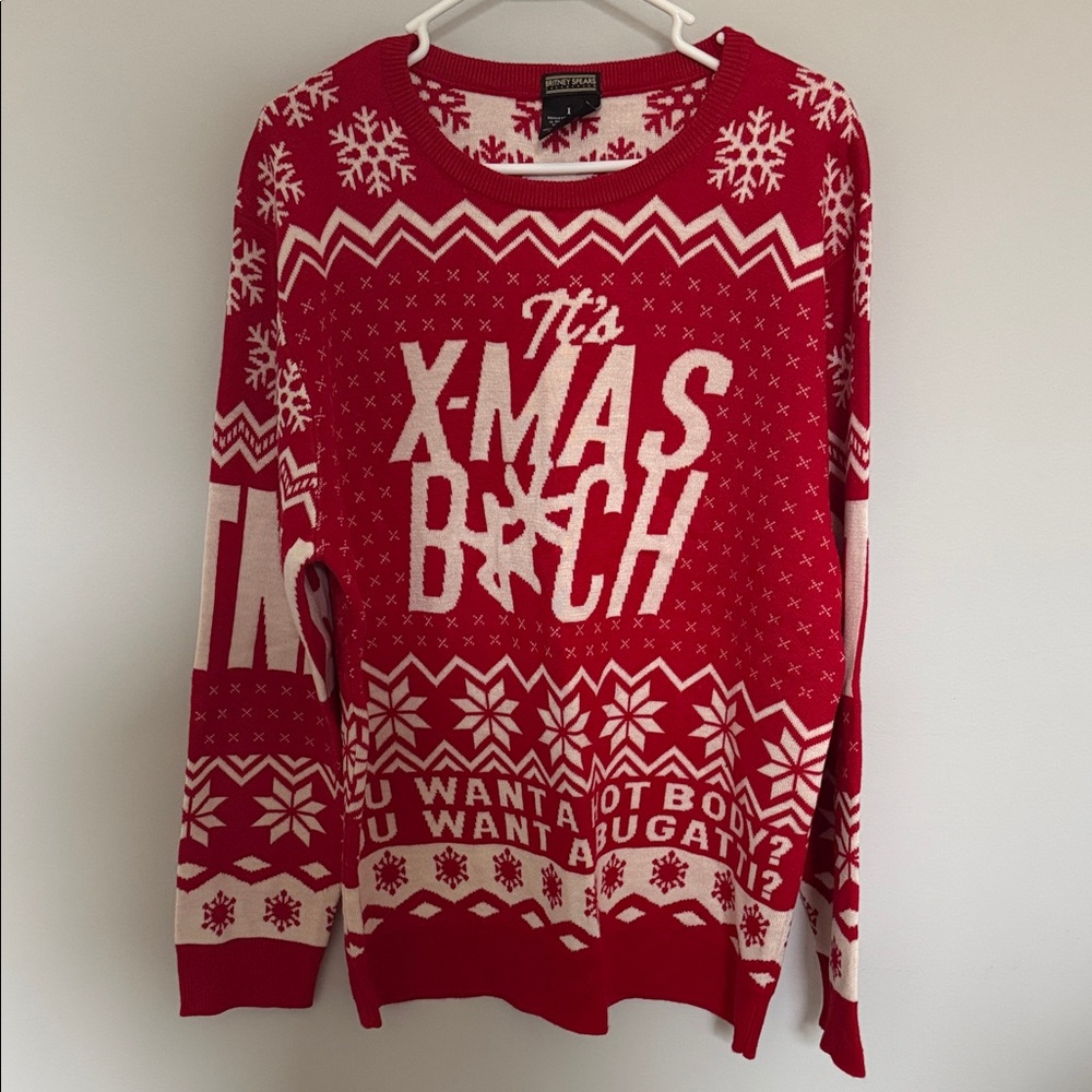 Britney Spears Christmas Sweater